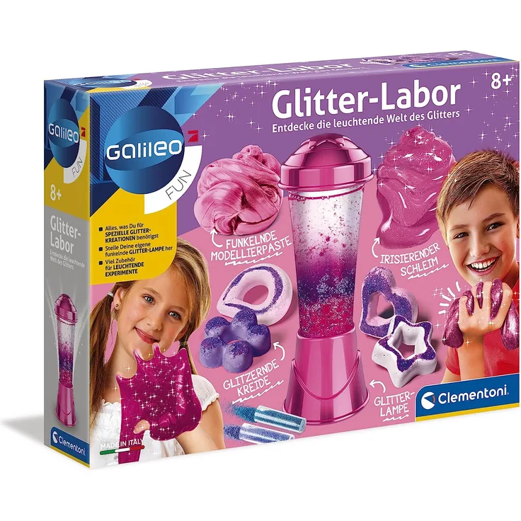 Clementoni Galileo Glitter-Labor