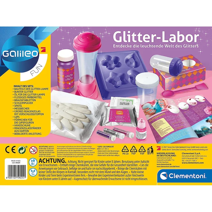 Clementoni Galileo Glitter-Labor – Bild 3