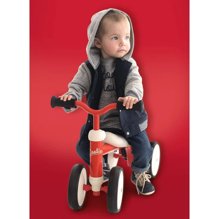 Smoby 7600721400 Rookie Lauflernrad rot – Bild 9