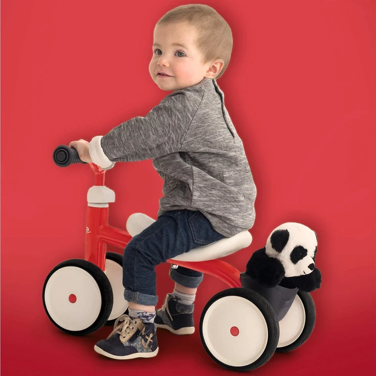 Smoby 7600721400 Rookie Lauflernrad rot – Bild 10