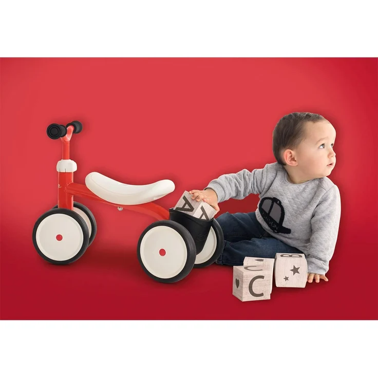 Smoby 7600721400 Rookie Lauflernrad rot – Bild 8