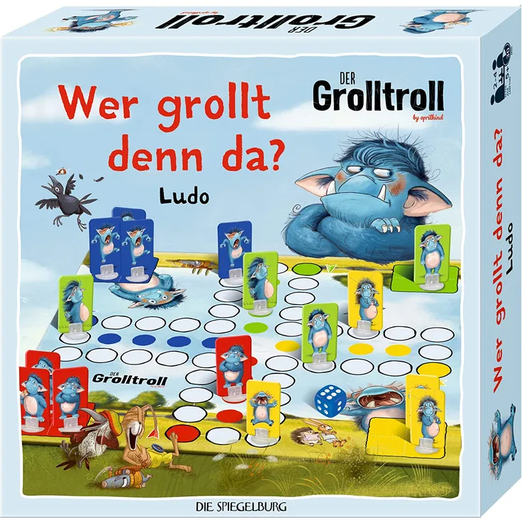 Die Spiegelburg Ludo-Spiel Wer grollt denn da? Der Grolltroll