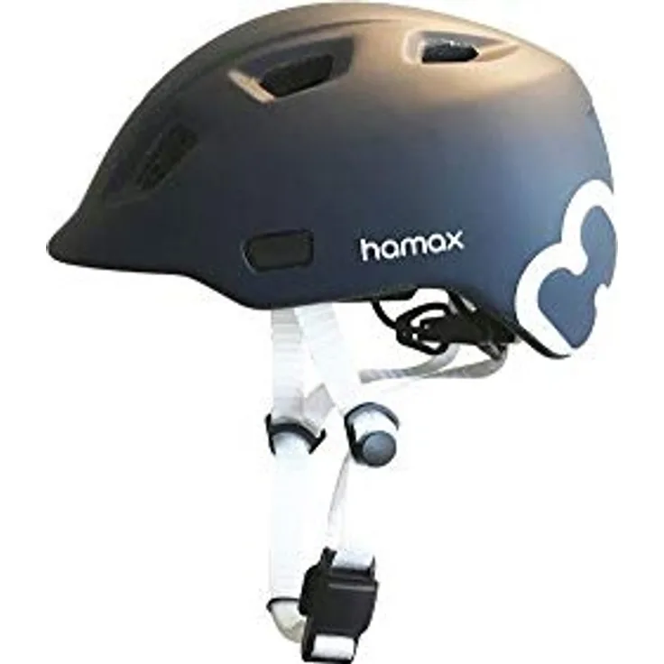 Hamax Thundercap Fahrradhelm 47-52 Navyblau-Weiß