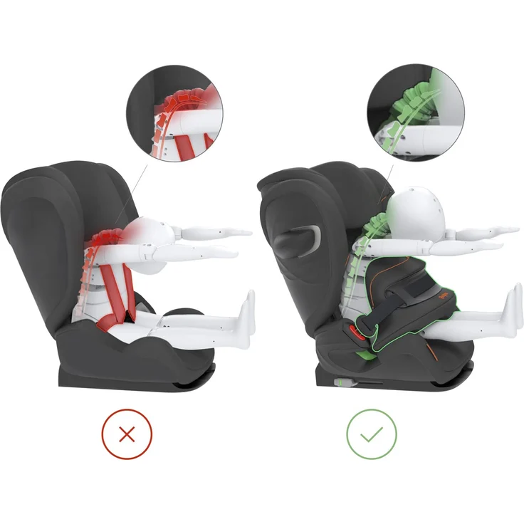 Cybex Kindersitz Pallas G i-Size Lava Grey – Bild 9