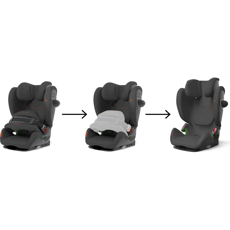 Cybex Kindersitz Pallas G i-Size Lava Grey – Bild 10