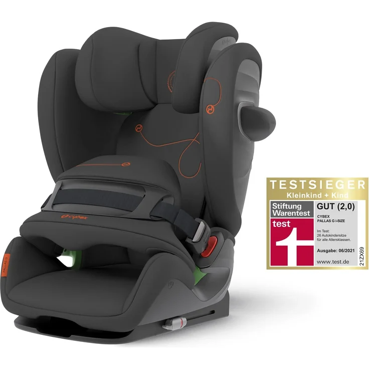 Cybex Kindersitz Pallas G i-Size Lava Grey – Bild 2
