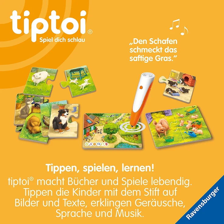 Ravensburger - tiptoi Alle meine Tierkinder – Bild 5