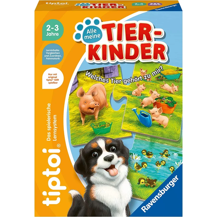 Ravensburger - tiptoi Alle meine Tierkinder – Bild 1