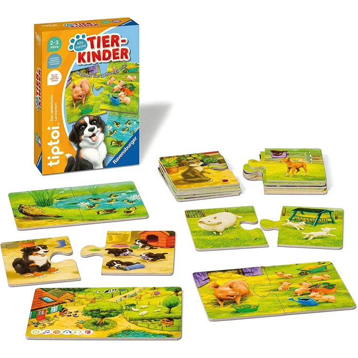 Ravensburger - tiptoi Alle meine Tierkinder – Bild 2