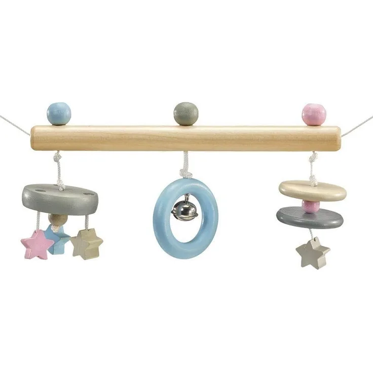 Selecta 64016 Sternchen, Wagenkette aus Holz, Bellybutton, 63 cm, mehrfarbig