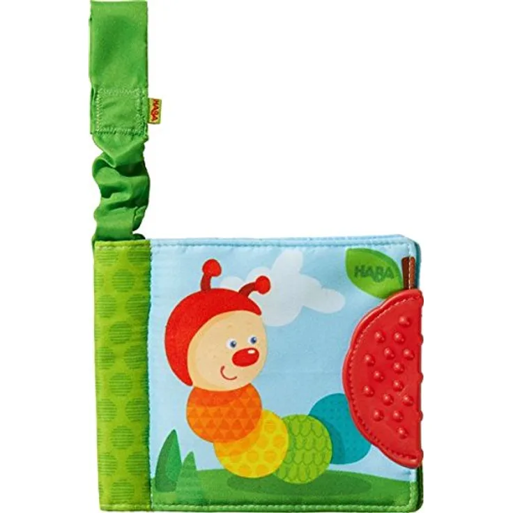 HABA Sales GmbH & Co.KG Buggybuch Regenbogen-Raupe