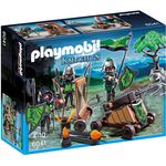 PLAYMOBIL - Wolf Ritter mit Catapult 6041