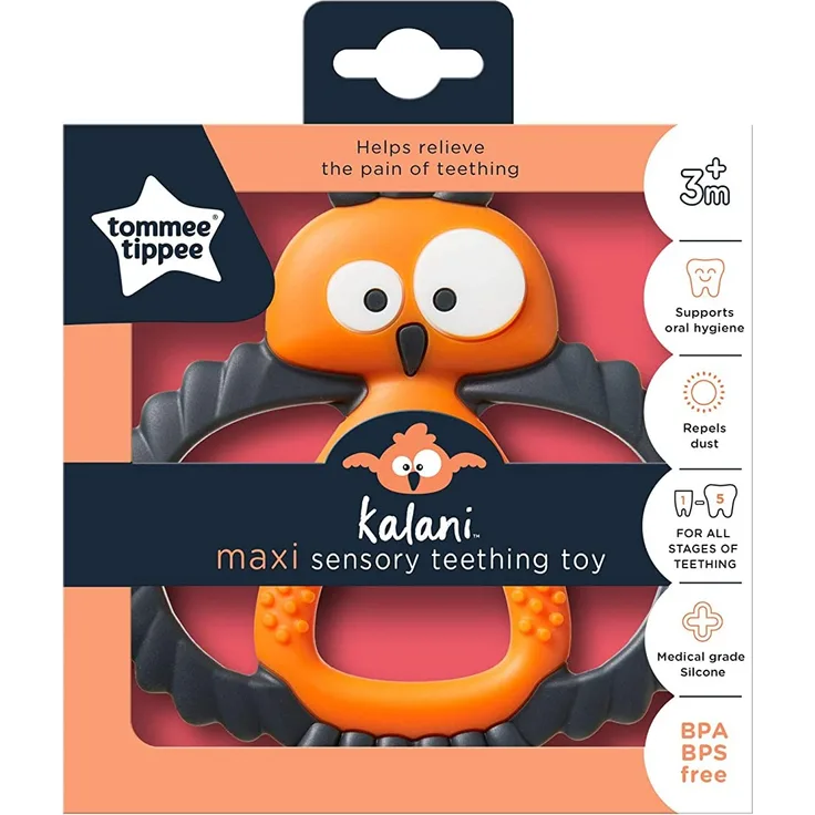 Tommee Tippee Kalani Maxi sensorischer Beißring, mehrfarbig