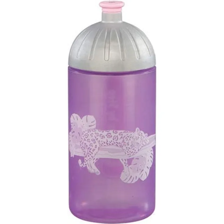 Step by Step Trinkflasche Jungle Cat Lila