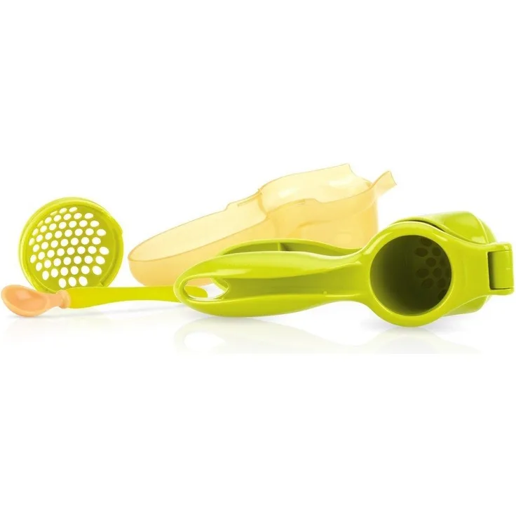 Nuby ID5436 Garden Fresh Obst Pürierer, Gelb
