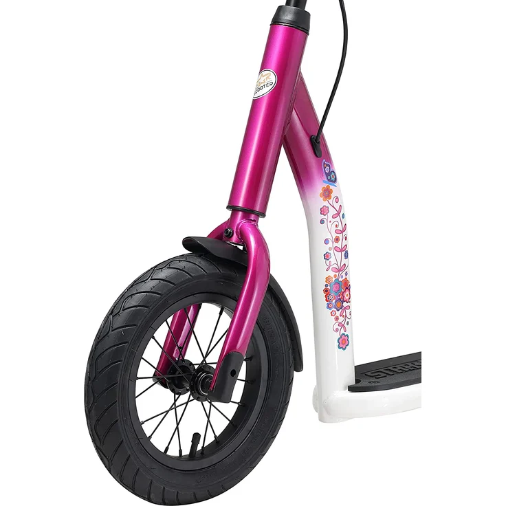 BIKESTAR Tretroller Kinderroller ab 7 Jahre | 12 Zoll New Gen Sport | Pink – Bild 6