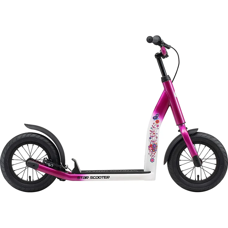 BIKESTAR Tretroller Kinderroller ab 7 Jahre | 12 Zoll New Gen Sport | Pink – Bild 2
