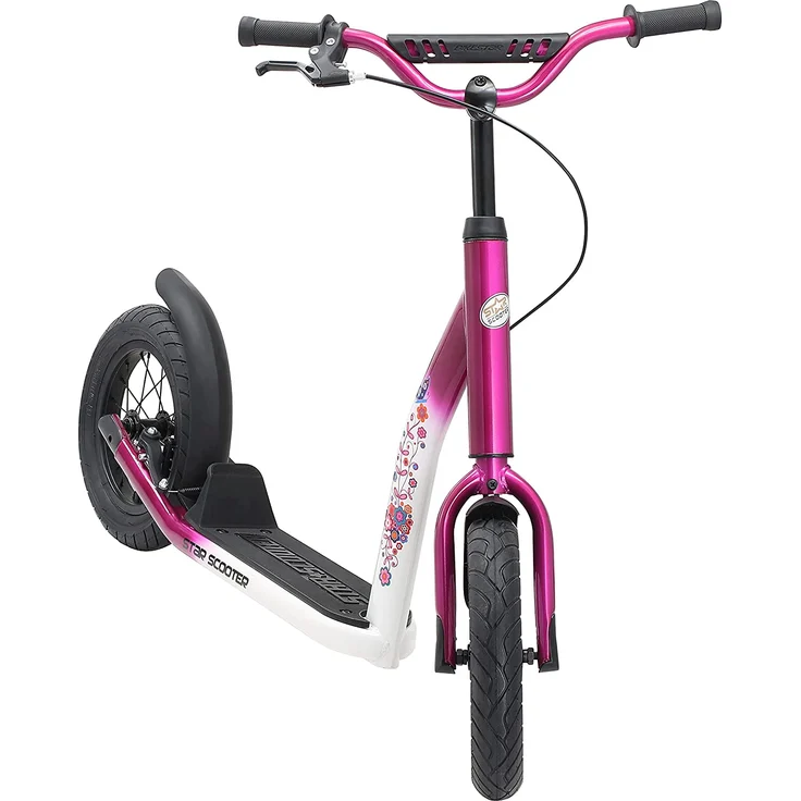 BIKESTAR Tretroller Kinderroller ab 7 Jahre | 12 Zoll New Gen Sport | Pink – Bild 8