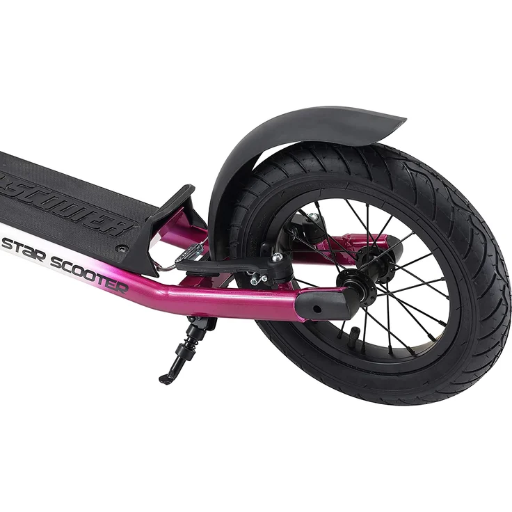 BIKESTAR Tretroller Kinderroller ab 7 Jahre | 12 Zoll New Gen Sport | Pink – Bild 4
