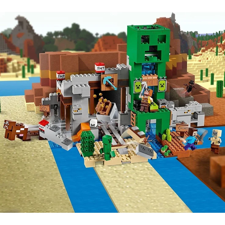 LEGO Minecraft 21155 'Die Creeper Mine', 834 Teile, ab 8 Jahren – Bild 7