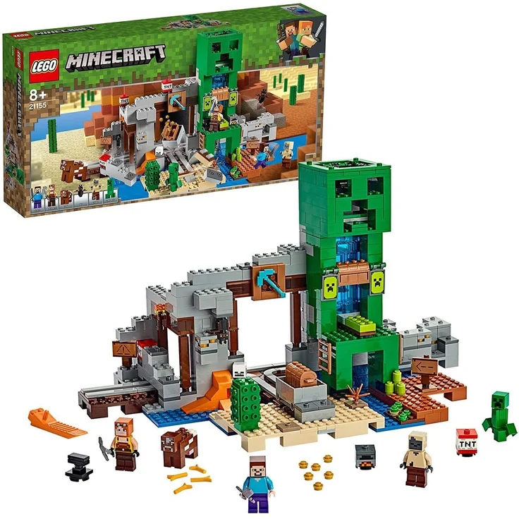 LEGO Minecraft 21155 'Die Creeper Mine', 834 Teile, ab 8 Jahren – Bild 1