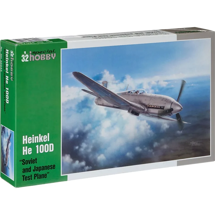 Special Hobby 100-SH32045 Heinkel He 100D Soviet and Japanese Plan