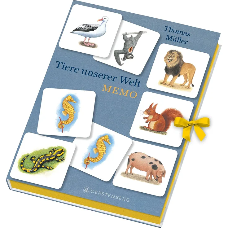 Tiere unserer Welt Memo (Kinderspiel)