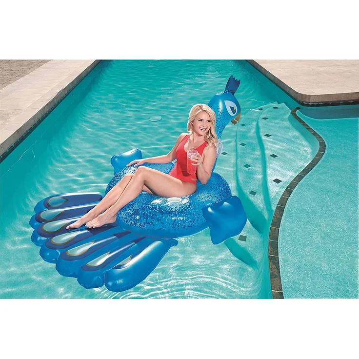 AV-SCHWIMM-REITTIER PFAU 198x164 CM – Bild 16