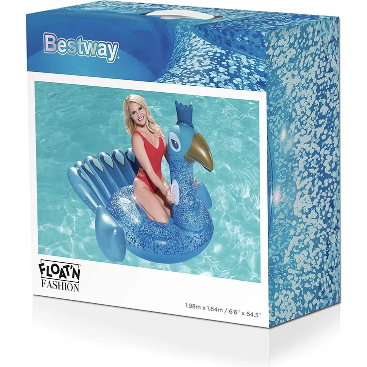 AV-SCHWIMM-REITTIER PFAU 198x164 CM – Bild 3