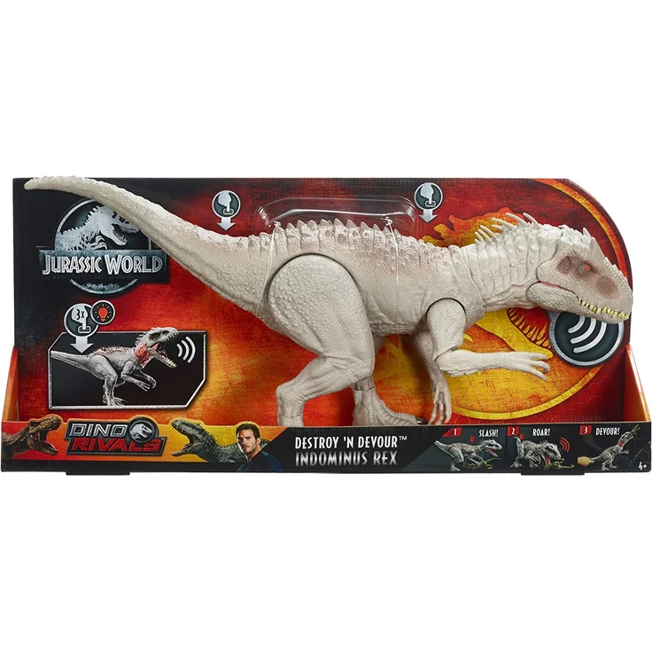 Mattel - Jurassic World - Fressender Kampfaction Indominus Rex – Bild 6