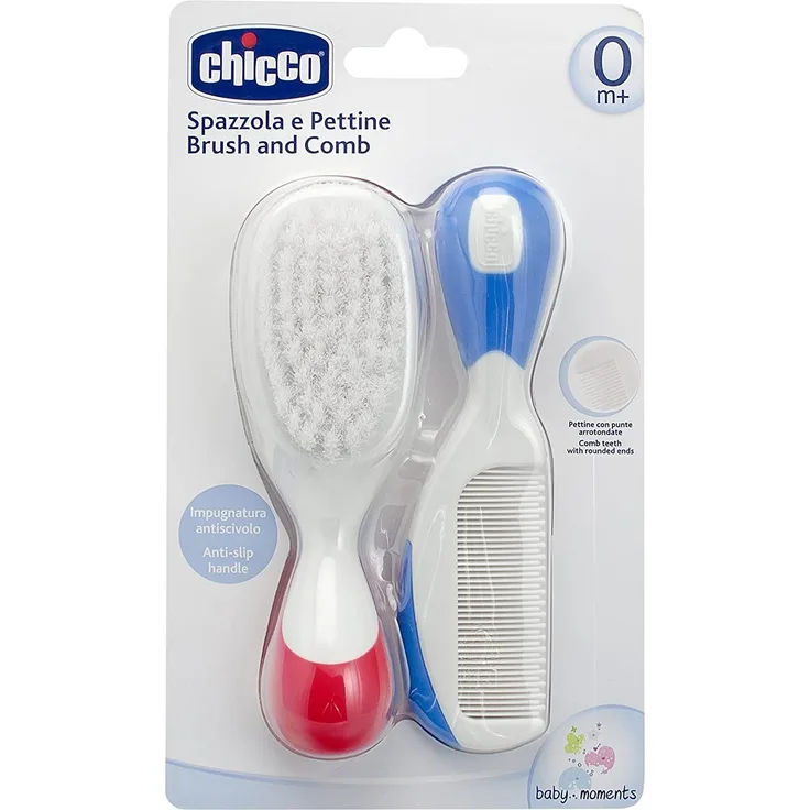 Chicco 5923 Bürste aus Nylon und Kamm