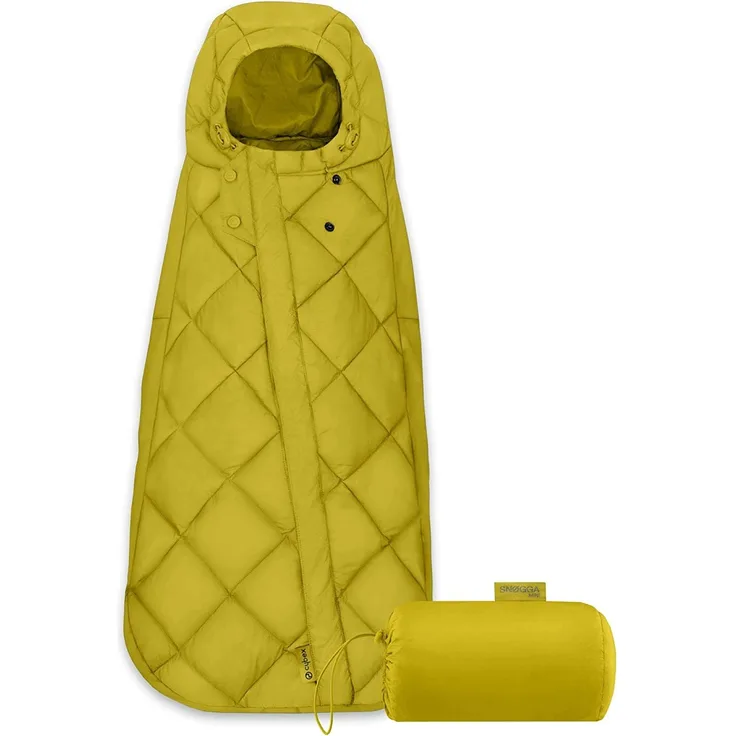Cybex Snøgga Mini Fußsack Mustard Yellow (Cybex Gold Line), universell einsetzbar