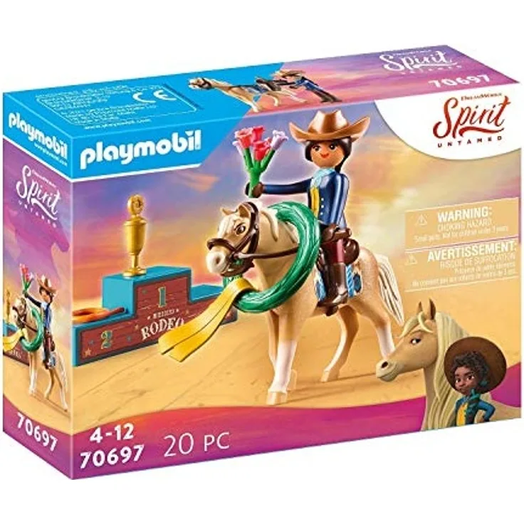 Playmobil Spirit Riding Free 70697 'Rodeo Pru', 20 Teile, ab 4 Jahren