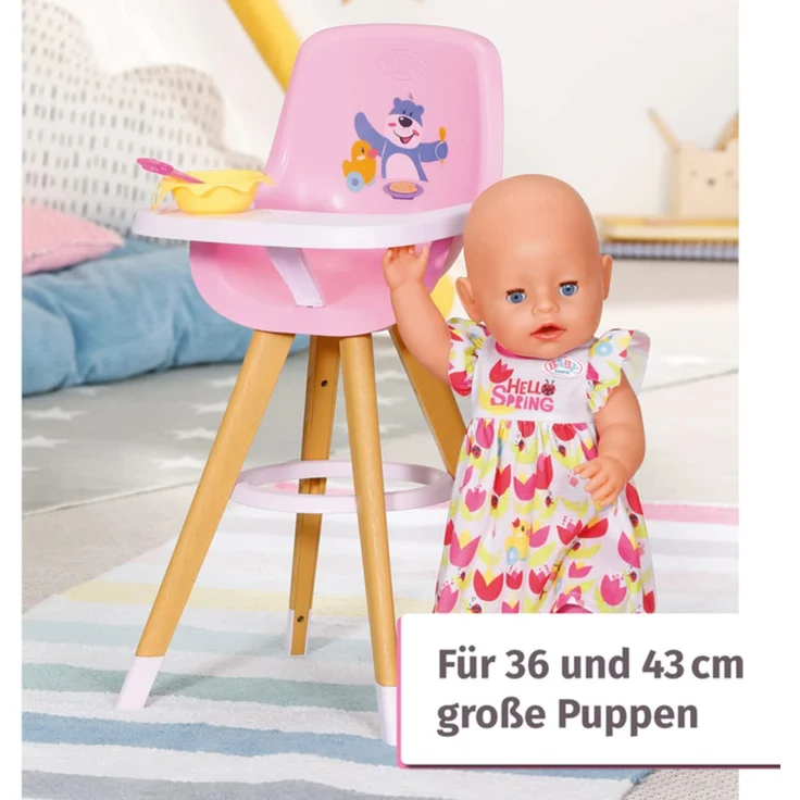 Zapf Creation 829271 BABY born Hochstuhl Puppenzubehör - Preisvergleich – Bild 6