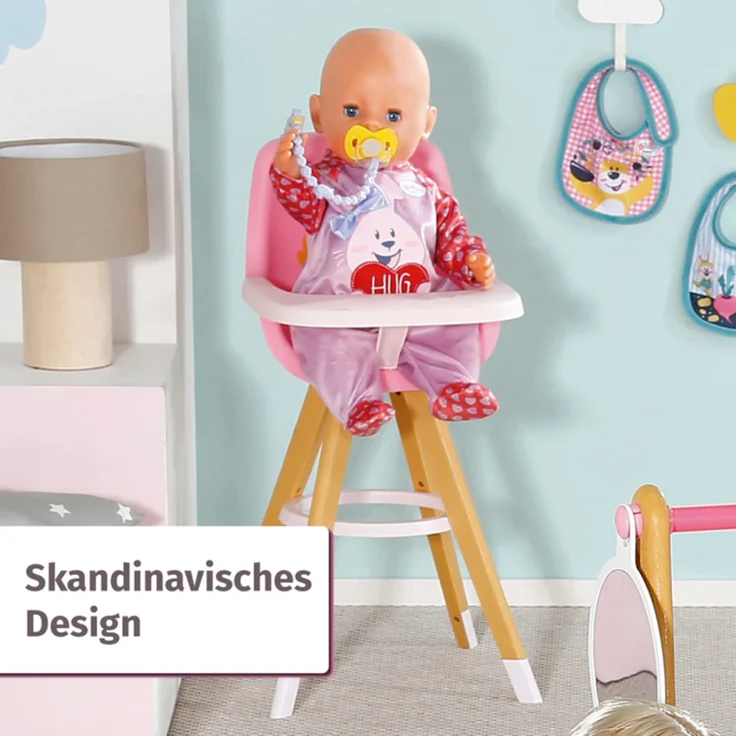 Zapf Creation 829271 BABY born Hochstuhl Puppenzubehör - Preisvergleich – Bild 3