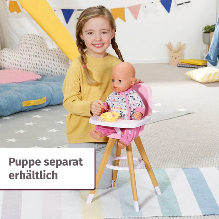 Zapf Creation 829271 BABY born Hochstuhl Puppenzubehör - Preisvergleich – Bild 7