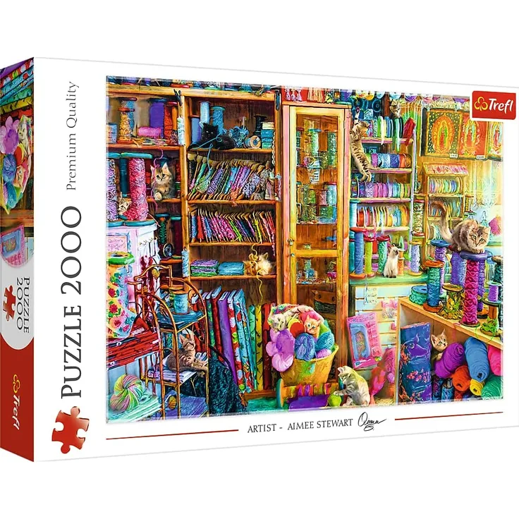 Trefl Puzzle 2 000 pieces Cat's paradise