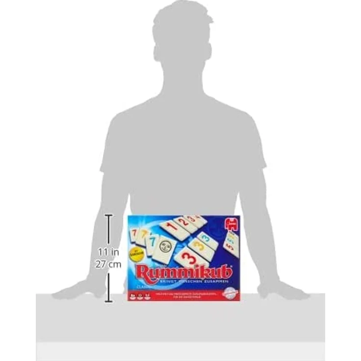 Jumbo Spiele Original Rummikub Classic - der Spieleklassiker unter den Gesellschaftsspielen - für Erwachsene und Kinder ab 7 Jahren – Bild 9