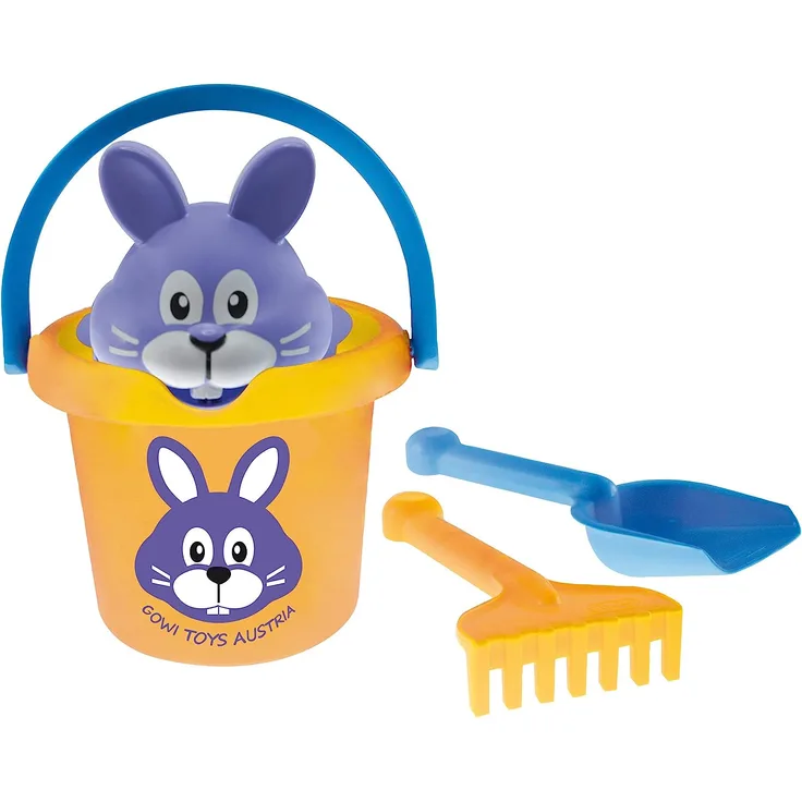 Gowi 558-17 Sand Set Schöpftier Hase, Sandkästen und Sandspielzeug