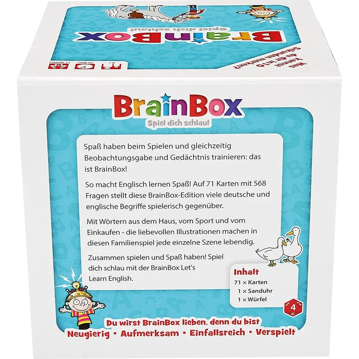 Brain Box 2094952 Let's Learn English Lernspiel Quizspiel für Kinder ab 8 Jahren – Bild 4