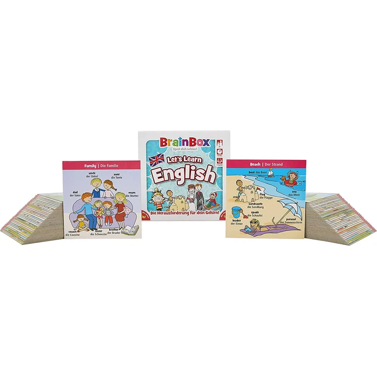 Brain Box 2094952 Let's Learn English Lernspiel Quizspiel für Kinder ab 8 Jahren – Bild 3