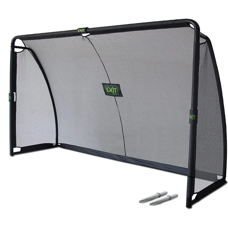 EXIT Finta stählernes Fußballtor 300x200cm - schwarz – Bild 2