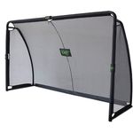 EXIT Finta stählernes Fußballtor 300x200cm - schwarz