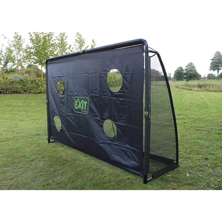 EXIT Finta stählernes Fußballtor 300x200cm - schwarz – Bild 5