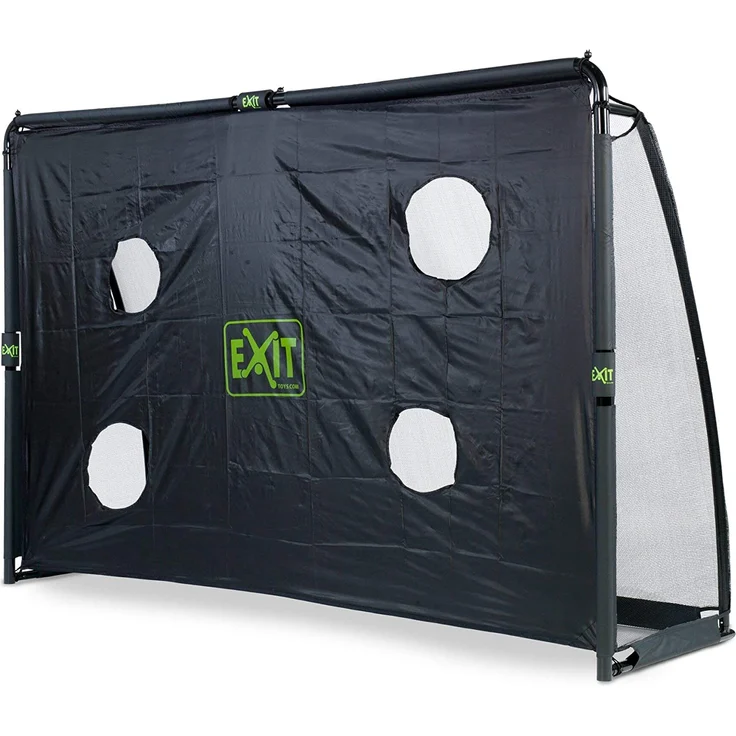 EXIT Finta stählernes Fußballtor 300x200cm - schwarz – Bild 3