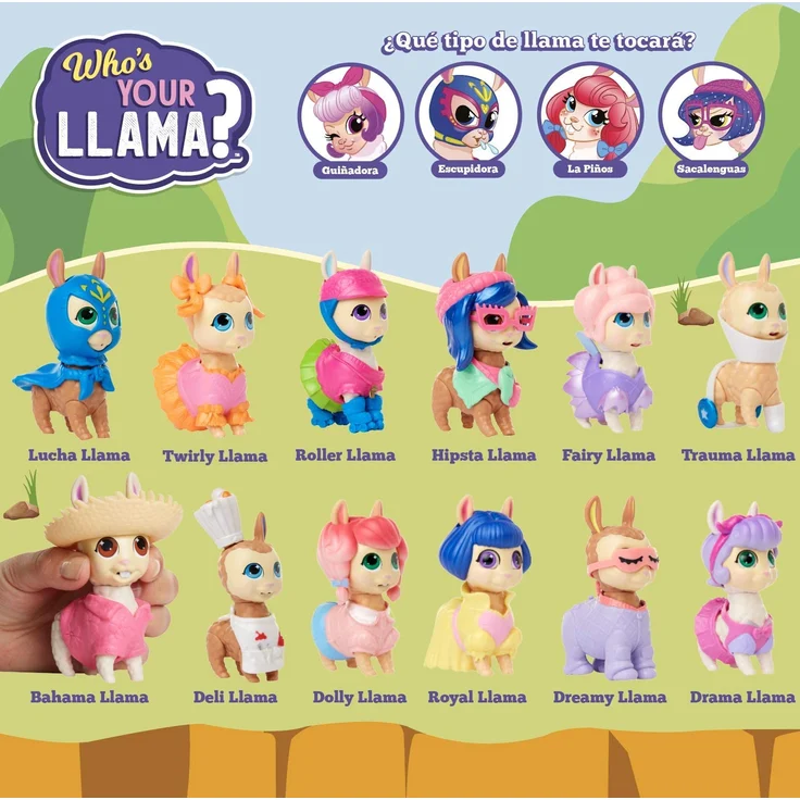 Jakks Pacific 86276 Who's Your Llama Feature Sammlerstücke, Mehrfarbig – Bild 7