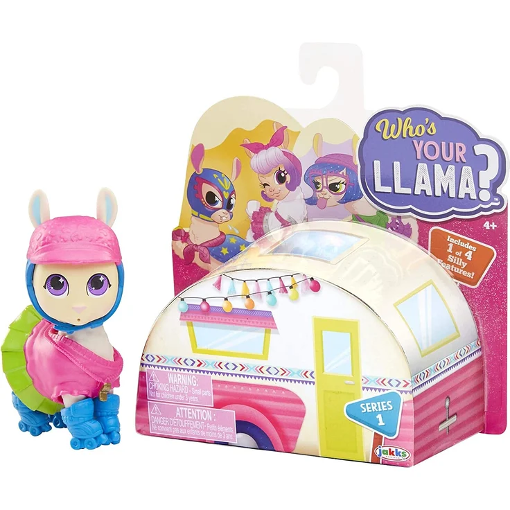 Jakks Pacific 86276 Who's Your Llama Feature Sammlerstücke, Mehrfarbig – Bild 1