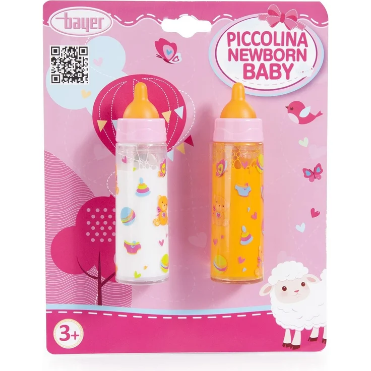 Bayer Design 79201AE Magic Bottle Set für Puppe, Weiß/Orange – Bild 4
