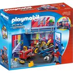 Playmobil 6157 - Motorradwerkstatt, Aufklapp-Spiel-Box