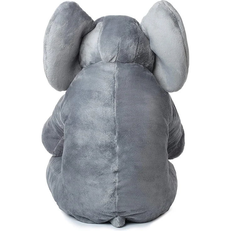 corimori® - Elefant Nuru großes XXL Kuscheltier für Kleinkinder, bauschig und weich, kuschel-softe Qualität, grau – Bild 6